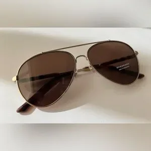 Burberry | Accessories | Burberry 392q Sunglasses Gold 14573  display picture 3